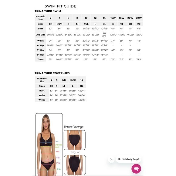 Trina Turk Marai High Neck Cut Out Maillot Size‎ 12 - Picture 8 of 8